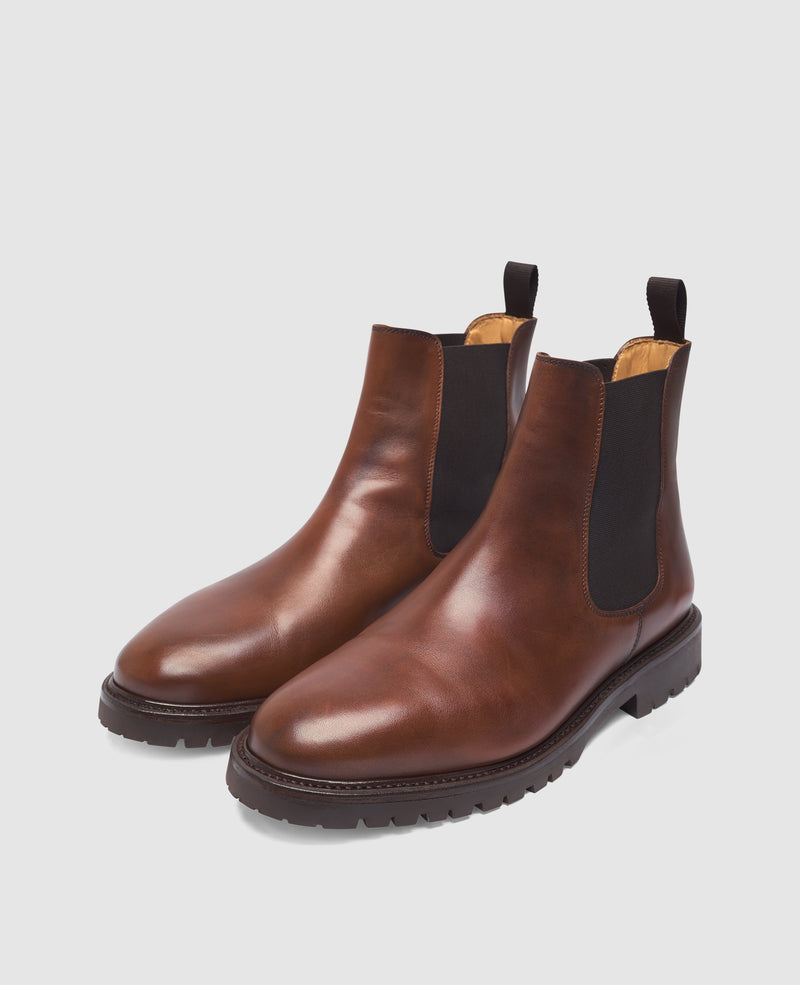 Shoepassion Jones CB3 Chelsea Boot in Mittelbraun - Henry Stevens Shoepassion Rabatt