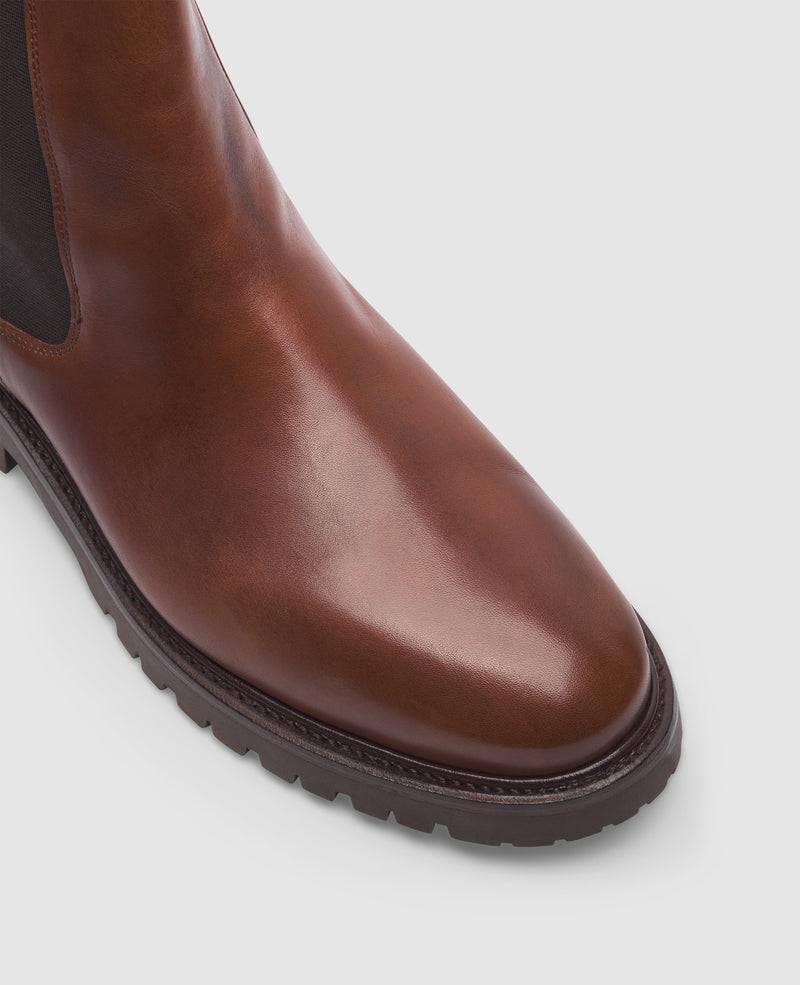 Shoepassion Jones CB3 Chelsea Boot in Mittelbraun - Henry Stevens Shoepassion Rabatt