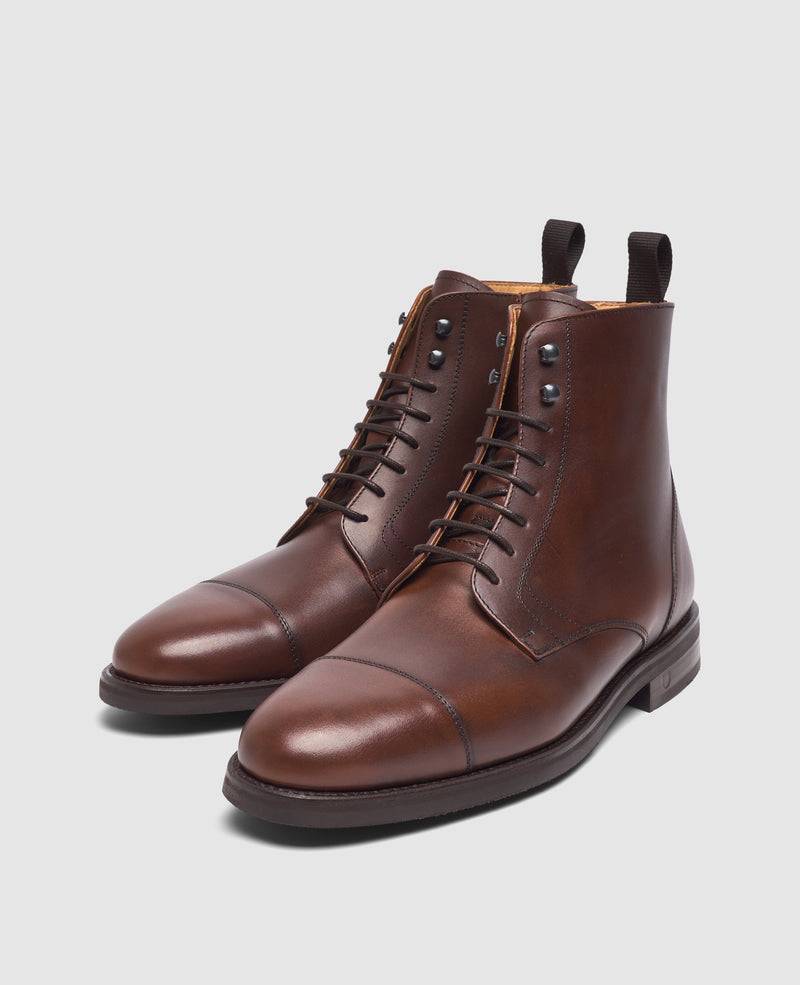 Shoepassion Winston CDB2 Derby Boot in Mittelbraun - Henry Stevens Shoepassion Neueste Mode
