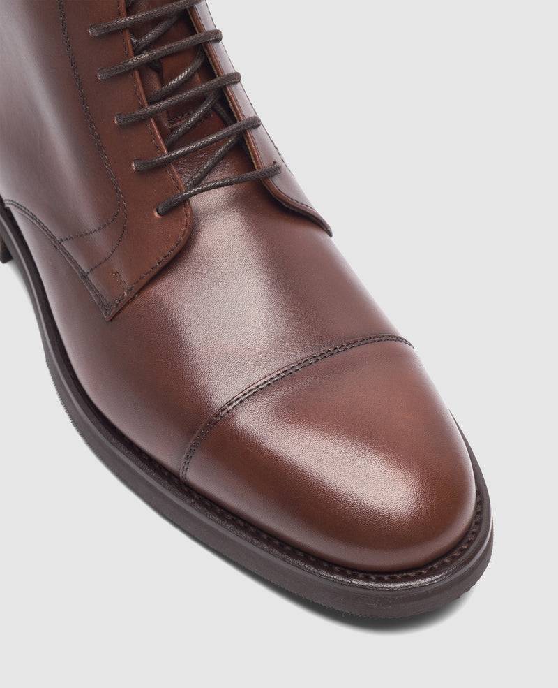 Shoepassion Winston CDB2 Derby Boot in Mittelbraun - Henry Stevens Shoepassion Neueste Mode