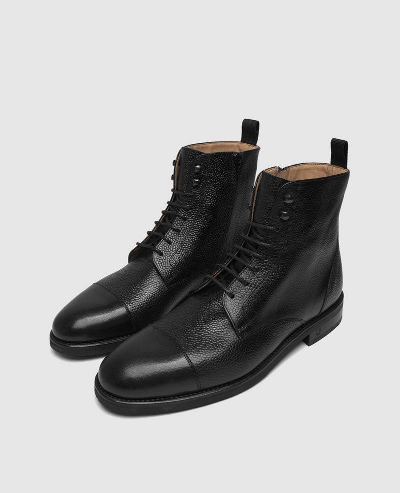 Shoepassion Winston CDB2 Derby Boot in Schwarz - Henry Stevens Shoepassion Große Rabatte