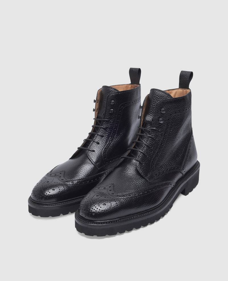 Shoepassion Winston FBDB6 Derby Boot in Schwarz - Henry Stevens Shoepassion Saisonale Angebote