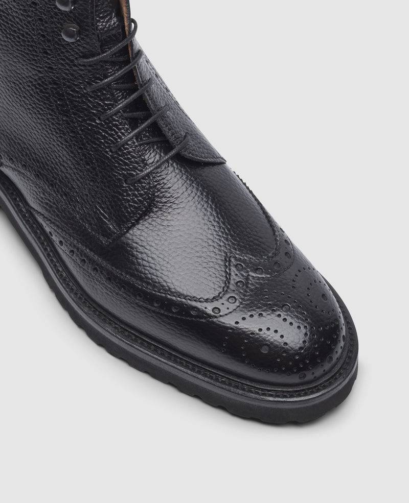 Shoepassion Winston FBDB6 Derby Boot in Schwarz - Henry Stevens Shoepassion Saisonale Angebote