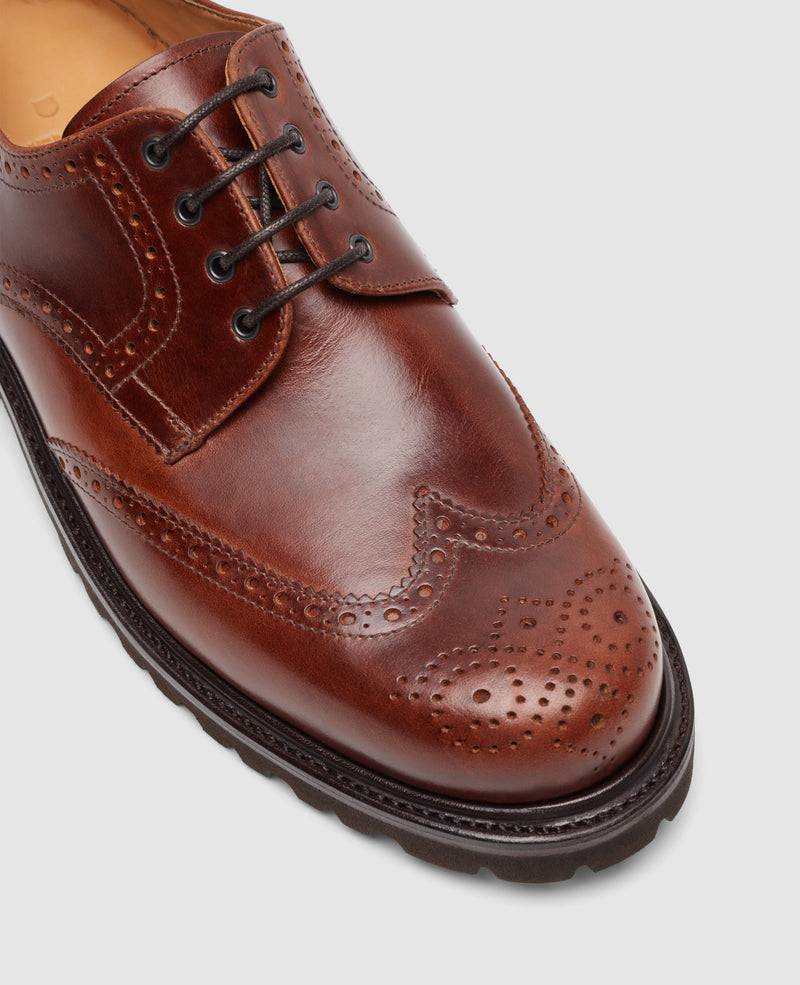 Shoepassion Harry FBD5 Derby in Mittelbraun - Henry Stevens Shoepassion Tiefpreis
