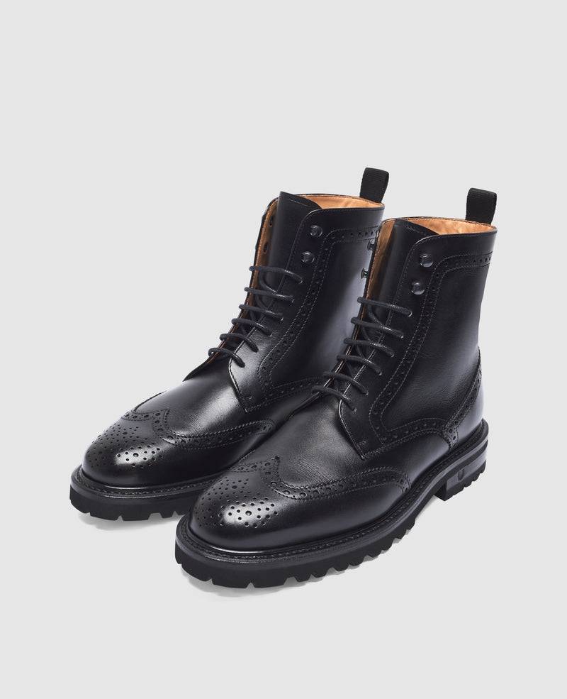 Shoepassion Bonnie FBDB5 Derby Boot in Schwarz - Henry Stevens Shoepassion Letzte 2 Tage