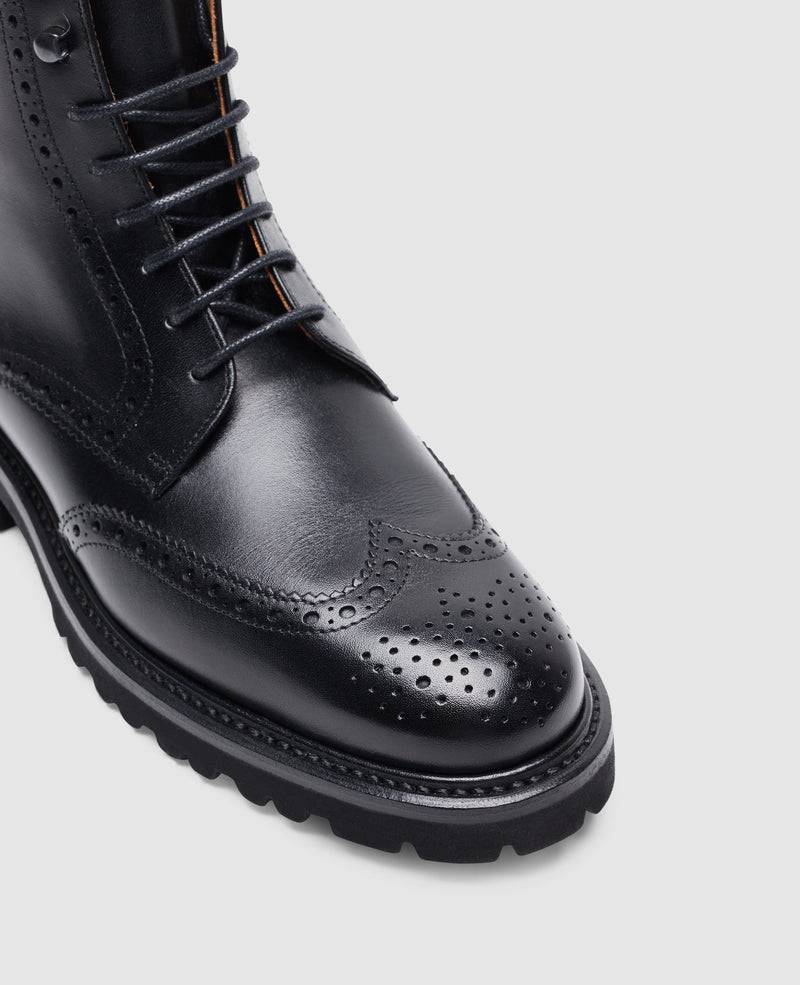 Shoepassion Bonnie FBDB5 Derby Boot in Schwarz - Henry Stevens Shoepassion Letzte 2 Tage