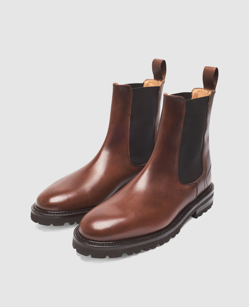 Shoepassion Bonnie CB5 Chelsea Boot in Mittelbraun - Henry Stevens Shoepassion Bis zu 50% Rabatt