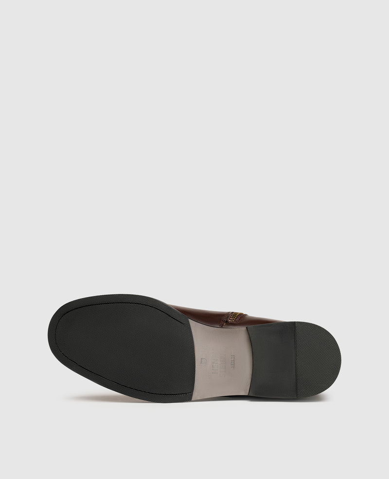 Shoepassion Klassischer Glattleder-Schaftstiefel für Damen Henry Stevens Shoepassion Nur noch ein Tag übrig