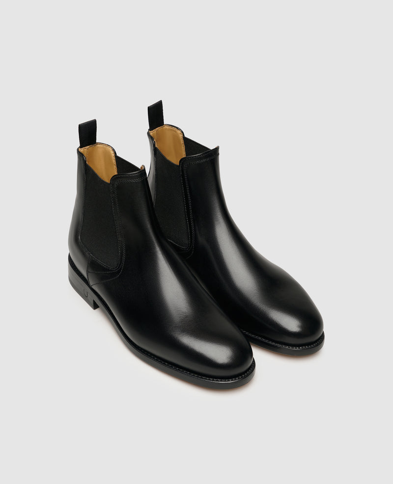 Shoepassion Rahmengenähter Damen Chelsea Boot aus Kalbsleder Henry Stevens Shoepassion Riesige Rabatte