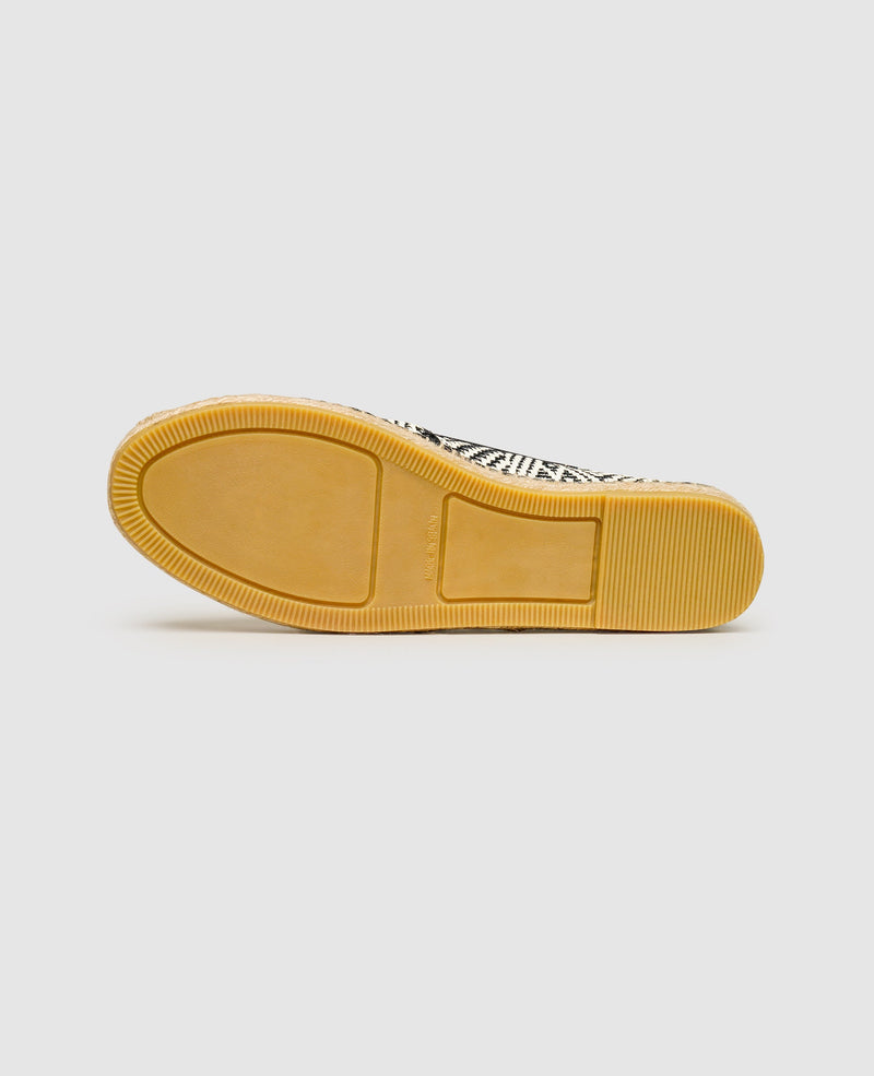 Shoepassion Gemusterte Espadrilles aus Textil Henry Stevens Shoepassion Clearance-Verkauf
