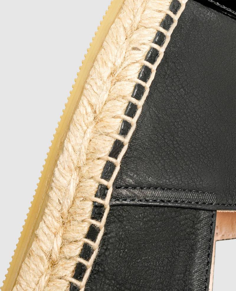 Shoepassion Damen-Espadrilles aus Nubuk und Lackleder Henry Stevens Shoepassion Black Friday Preise