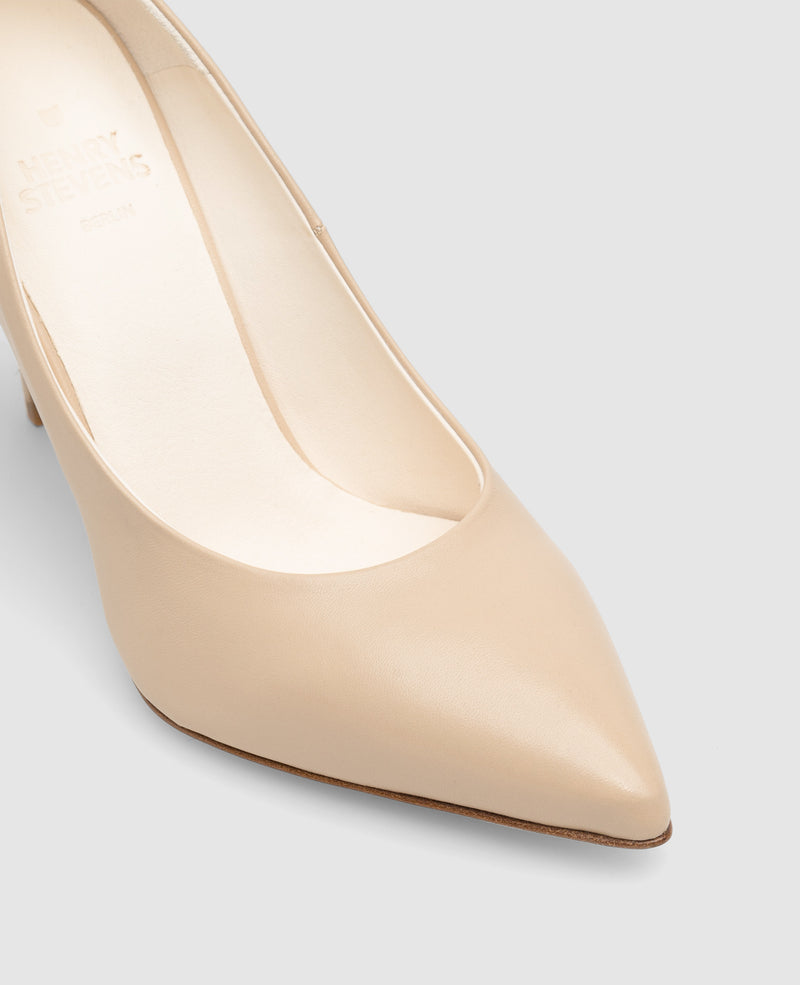 Shoepassion Handgefertigte Damen-Pumps aus weichem Kalbsleder| Henry Stevens Shoepassion Online
