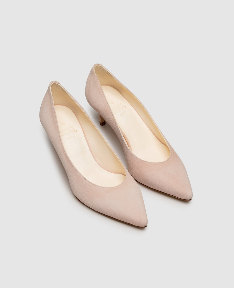 Shoepassion Klassische Damen-Pumps aus Ziegenleder Henry Stevens Shoepassion Auslauf