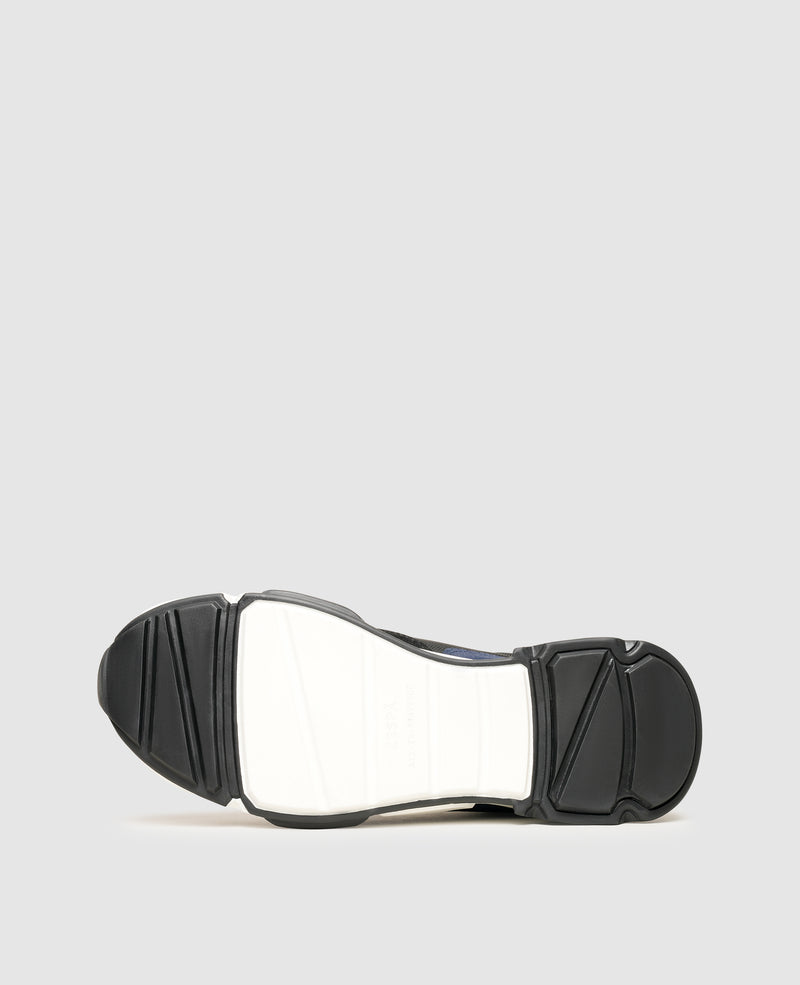 Shoepassion Dynamische Herren-Sneaker aus Leder und Textil| Zespà Shoepassion Schlussverkauf