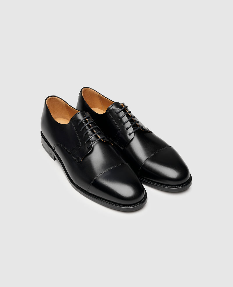Shoepassion Rahmengenähter Captoe Derby Herrenschuh aus Leder Henry Stevens Shoepassion Günstig kaufen