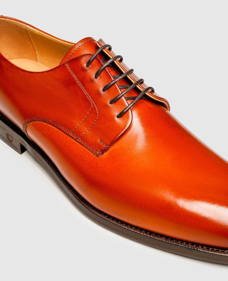 Shoepassion Rahmengenähte Plain Derby Herrenschuhe aus edlem Glattleder Shoepassion Valentinstagsangebot