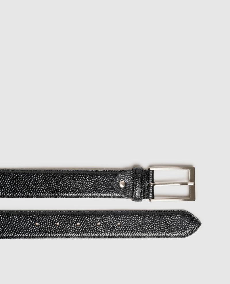 Shoepassion Markanter Herrengürtel aus Scotchgrain Leder Henry Stevens Shoepassion Preisnachlass
