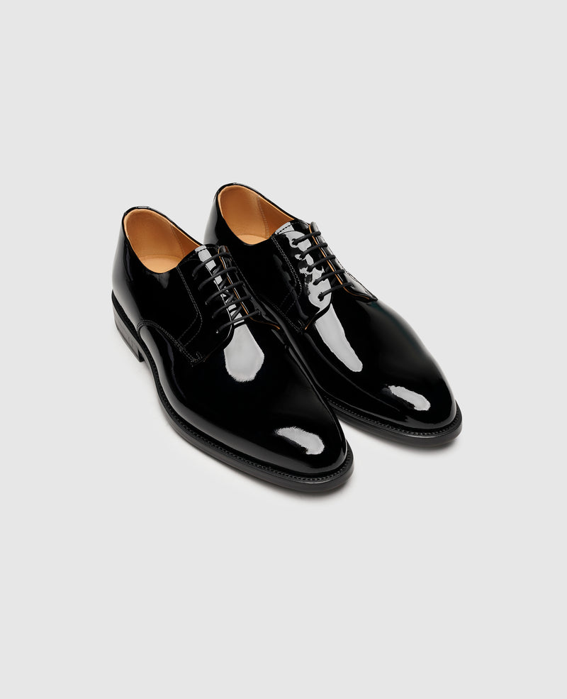 Shoepassion Rahmengenähter Herren Plain Derby Lackschuh Henry Stevens Shoepassion Bis zu 65% Rabatt