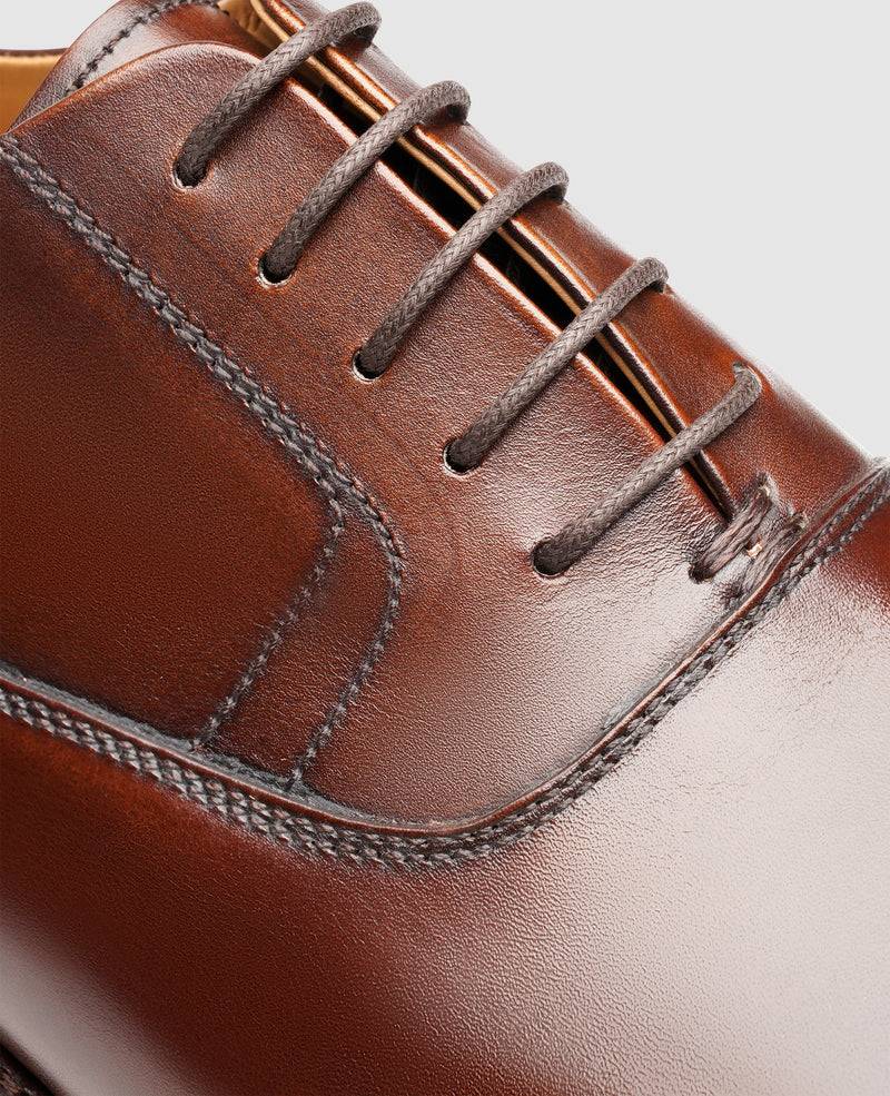 Shoepassion Handgefertigter Oxford Herrenschuh mit Patina Henry Stevens Shoepassion 50% Rabatt mit kostenlosem Versand