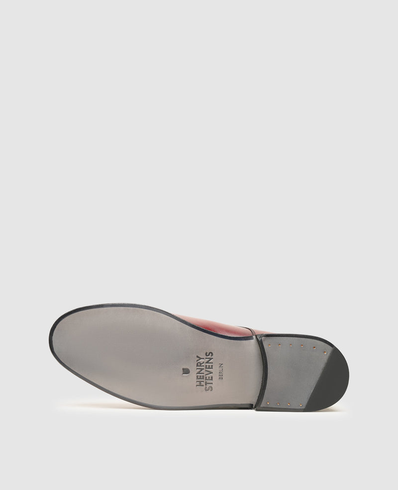 Shoepassion Rahmengenähter Derby Herrenschuh mit Patina Henry Stevens Shoepassion Auslauf