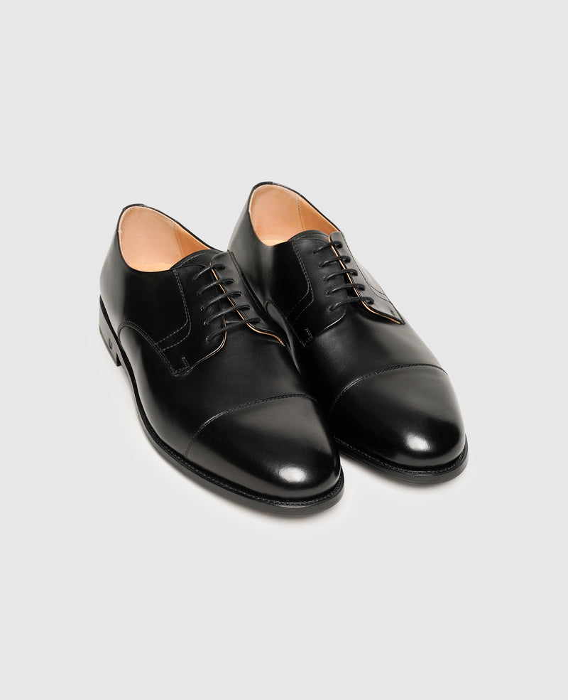 Shoepassion Breiter Captoe Derby Schnürschuh für Herren Henry Stevens Shoepassion im Angebot