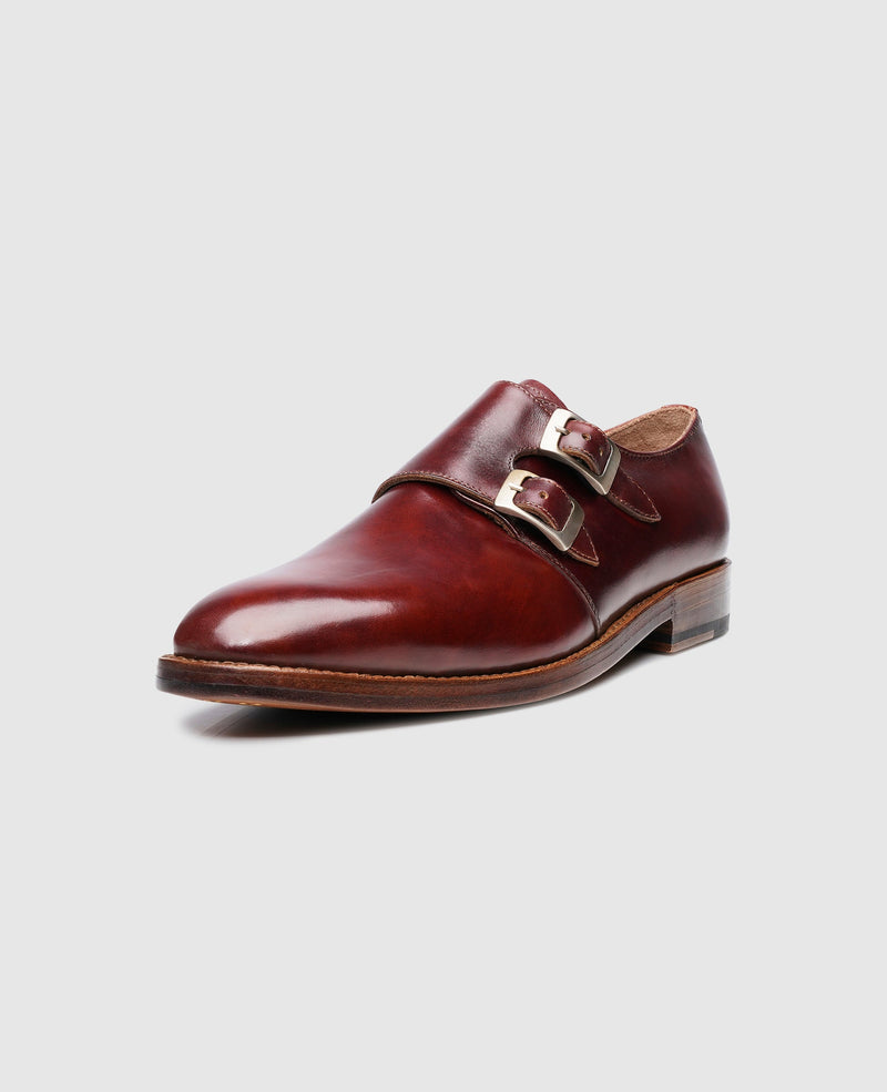 Shoepassion Heinrich Dinkelacker Doppel-Monkstrap für Herren aus Toscana Calf Shoepassion Muttertagsangebot