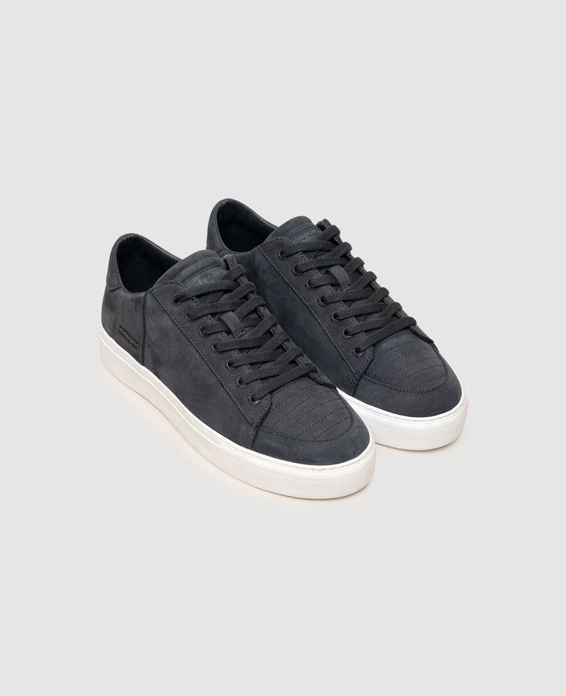 Shoepassion Herren Low-Top Sneaker aus Rauleder HUB bei Shoepassion Zeitlich begrenztes Angebot