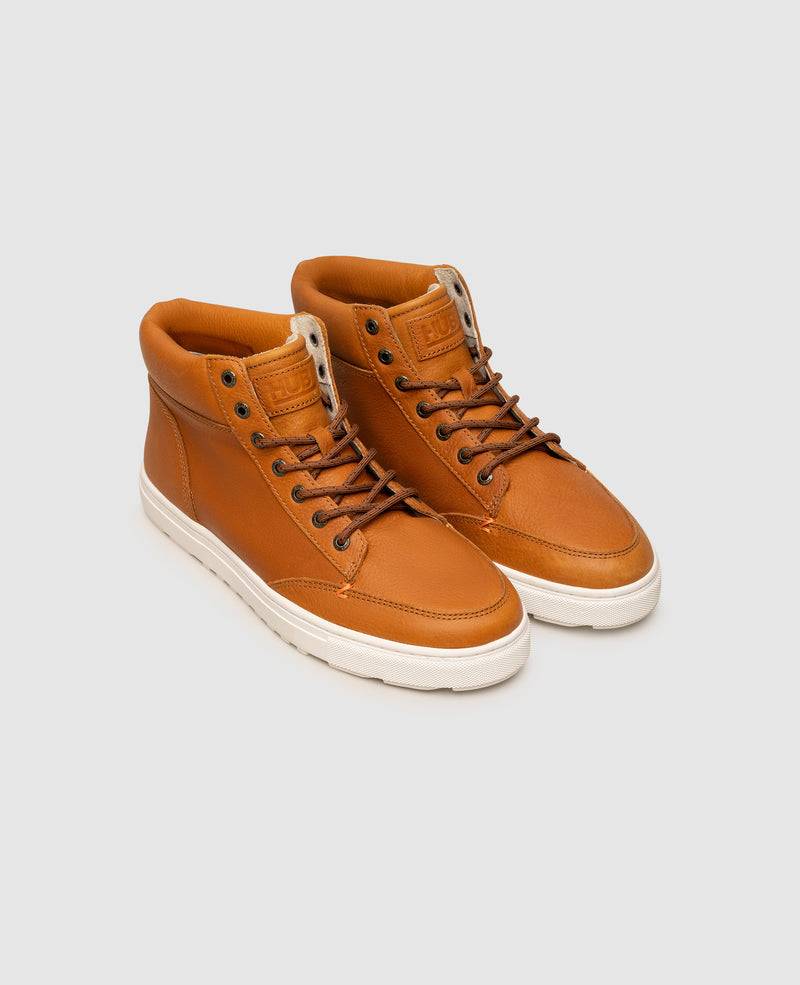 Shoepassion Herren High-Top Sneaker aus Rauleder HUB bei Shoepassion Bestseller