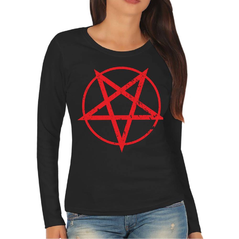 Spass Kostet Frauen Longsleeve Pentagramm Letzte 3 Tage
