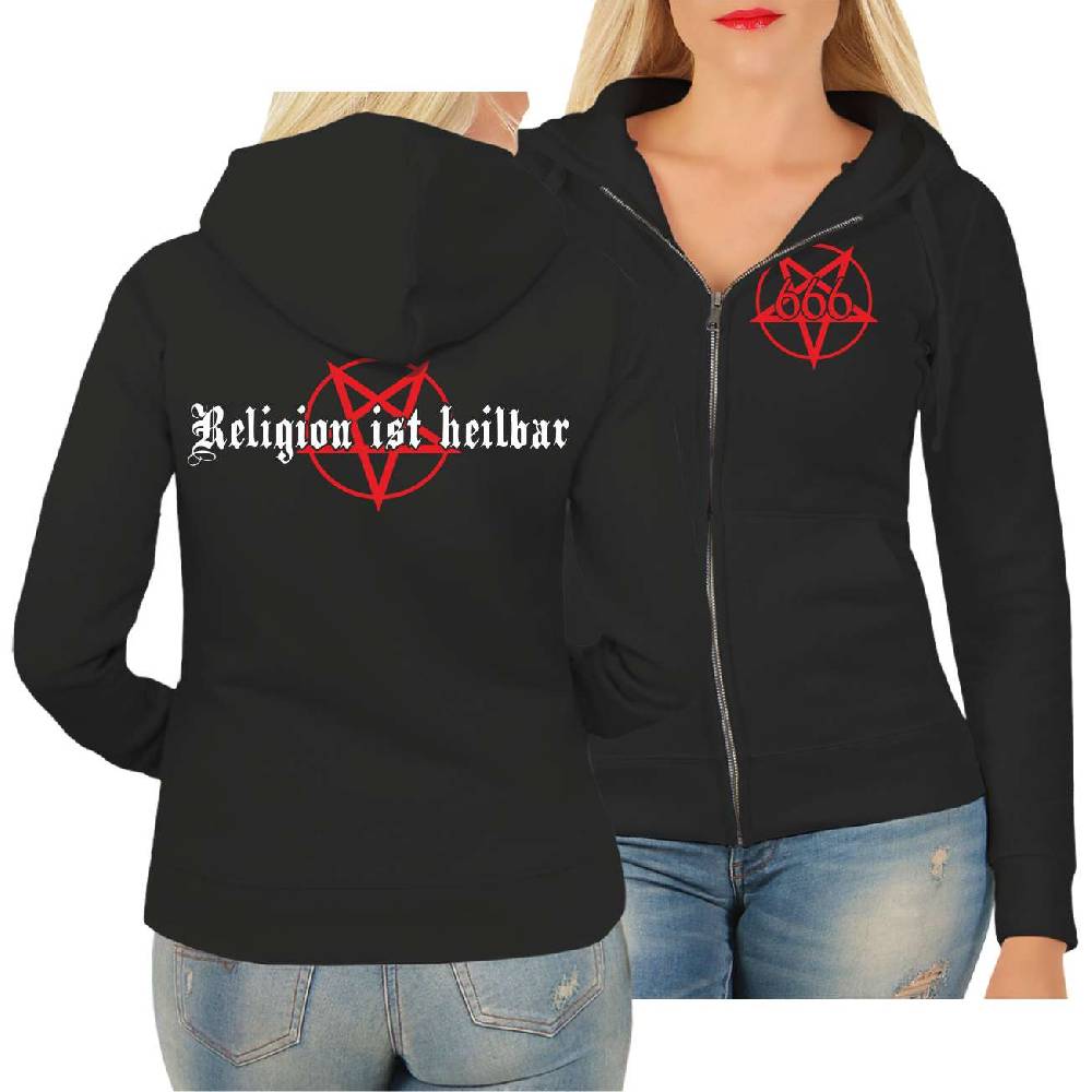 Spass Kostet Frauen Kapujacke Religion ist heilbar JETZT KAUFEN