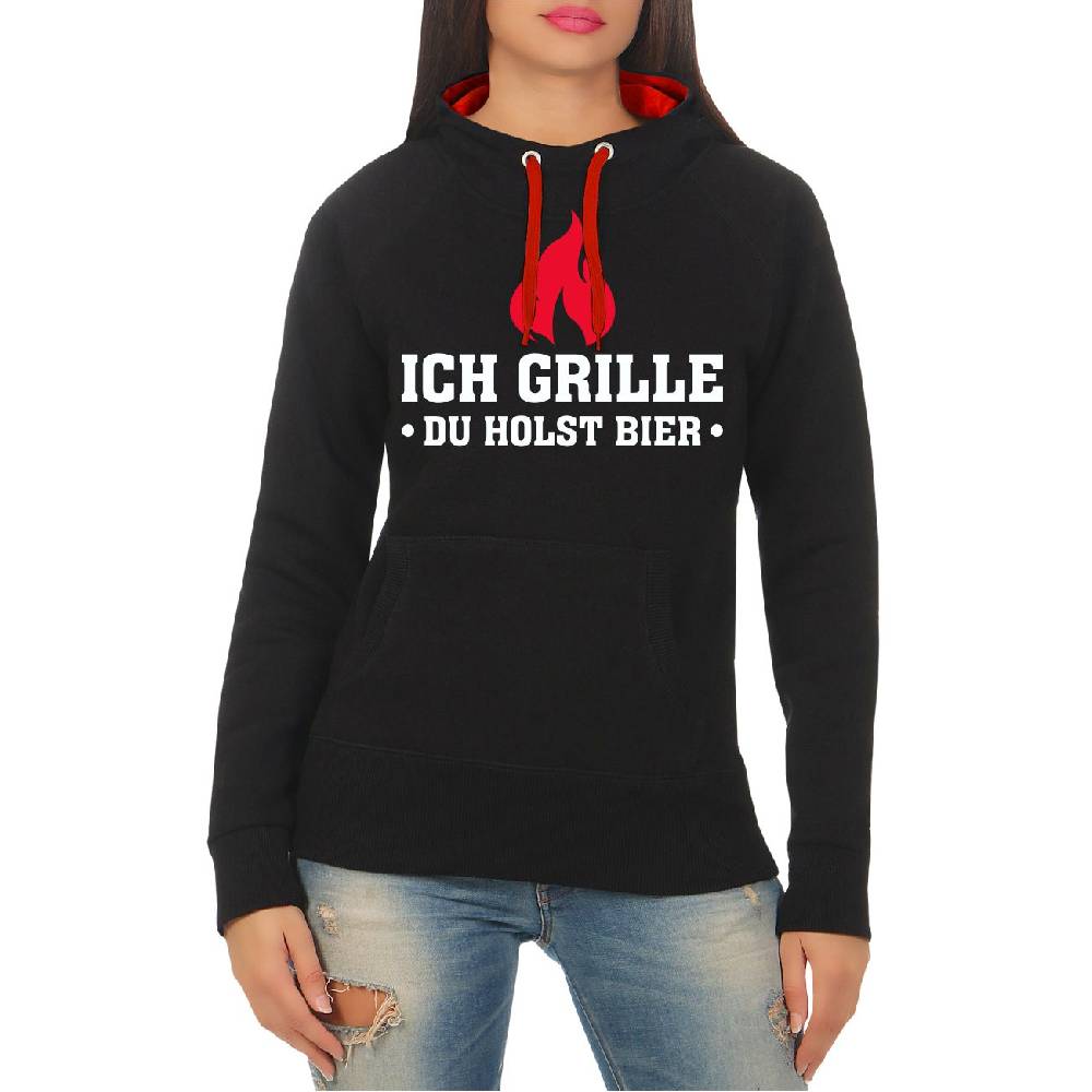 Spass Kostet Frauen Kapu Ich grille du holst Bier Black Friday
