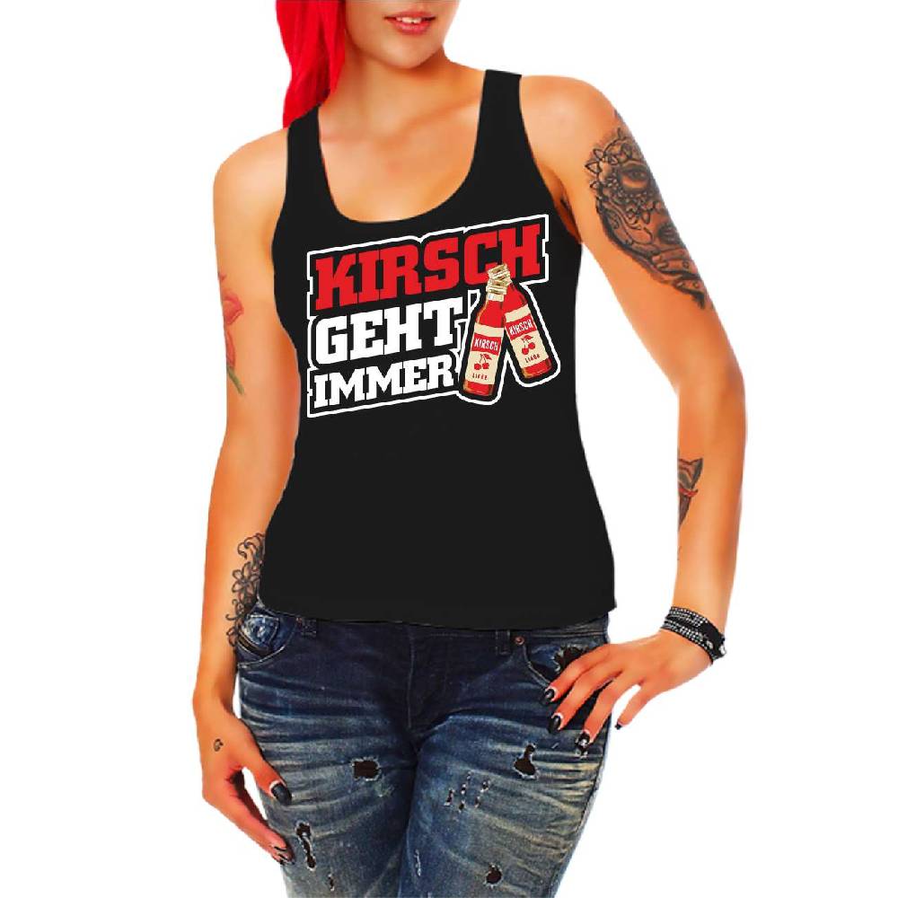 Spass Kostet Frauen Trägershirt Kirsch geht immer Online Shopping