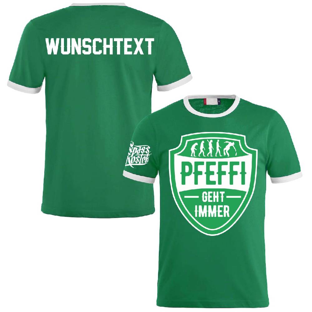 Spass Kostet Männer T-Shirt WUNSCHTEXT Pfefferminz M bis XXL Im Verkauf
