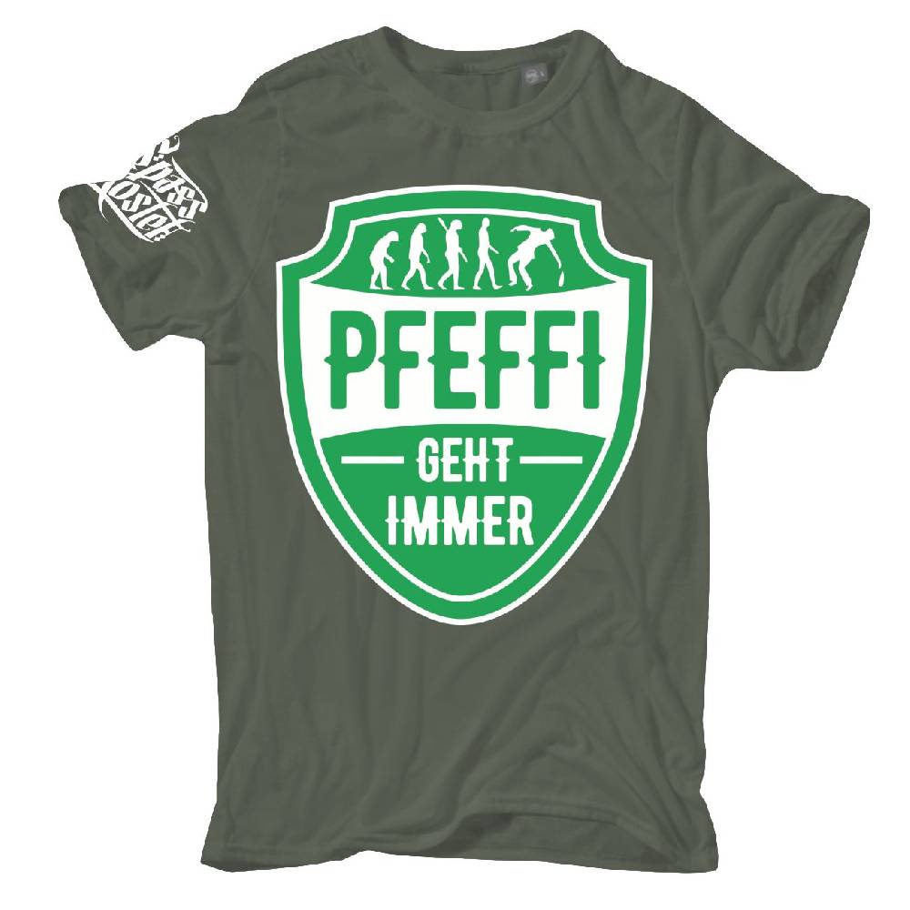 Spass Kostet Männer T-Shirt Pfefferminz geht immer M bis XXL zollfrei
