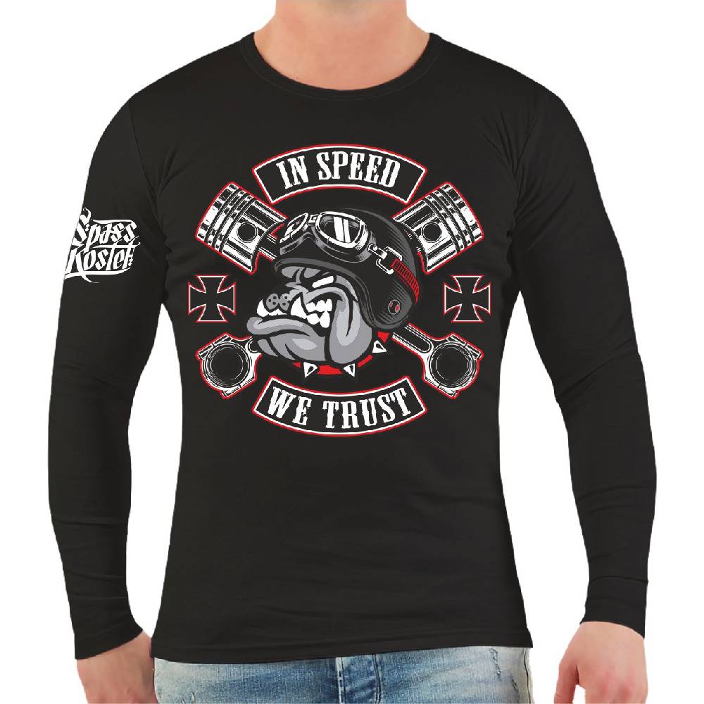 Spass Kostet Männer Longsleeve In Speed we Trust Outlet