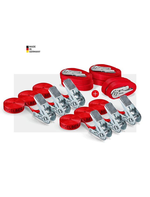 Strauss e.s. Spanngurt-Set mit Ratsche Hotsell