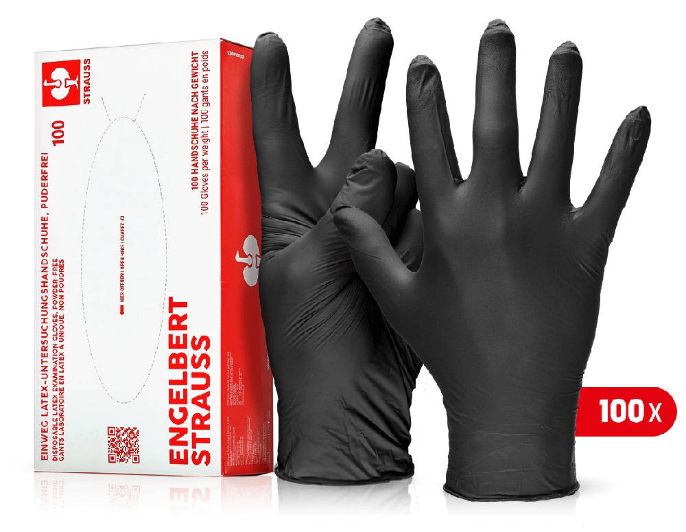 Strauss Einweg Latex-Untersuchungshandschuhe, puderfrei Blitzverkäufe