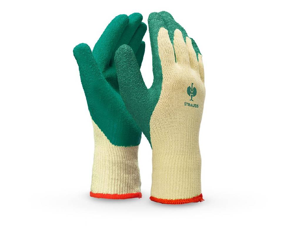 Strauss Latex-Strickhandschuhe Super Grip Online