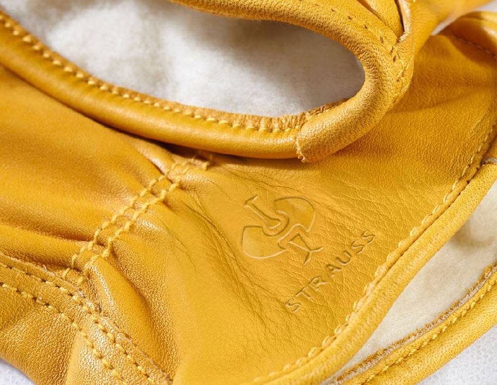 Strauss Vollleder-Winterhandschuhe Yellowstone Tiefpreis
