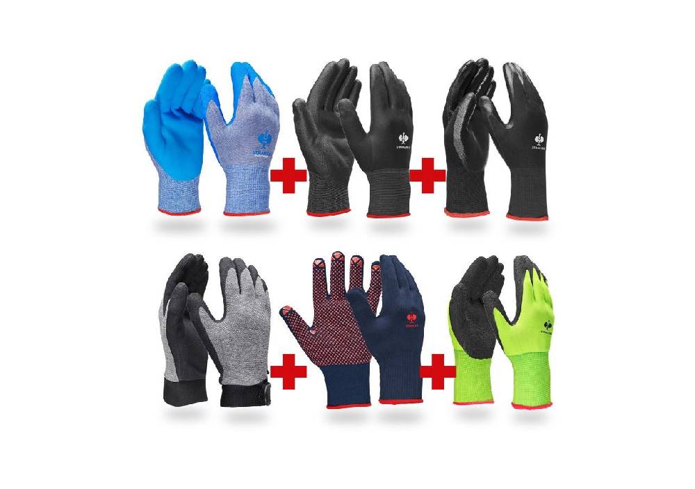 Strauss Handschuh- Profi Set Beschichtung Neueste Stile