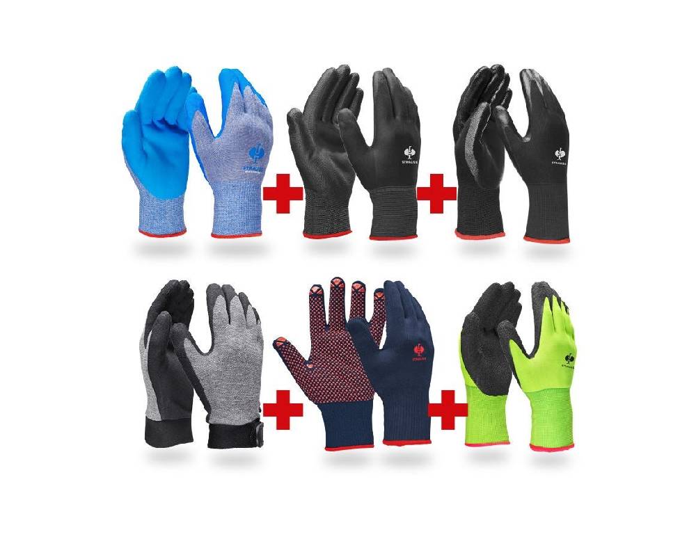 Strauss Handschuh- Profi Set Beschichtung Neueste Stile