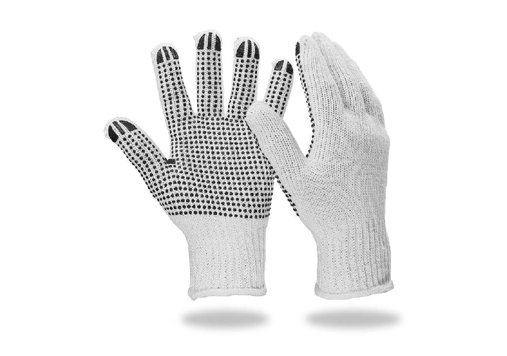 Strauss PVC-Strickhandschuhe Black-Point Super Rabatt