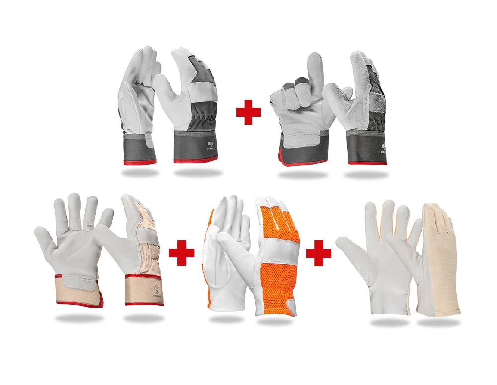 Strauss Handschuh-Profi-Set Leder II Günstiger Verkauf
