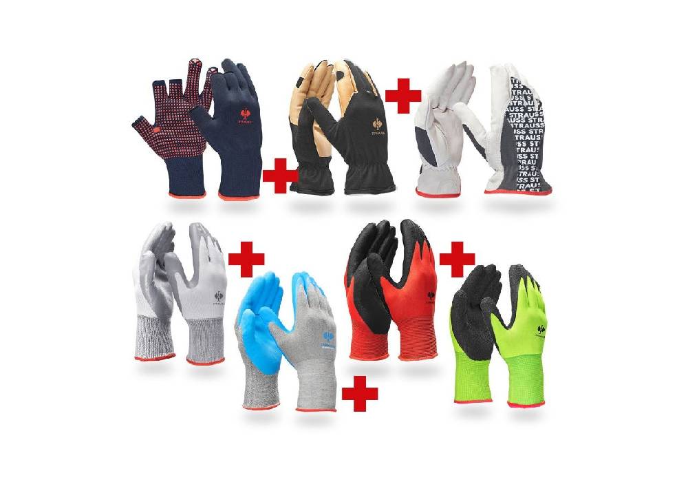 Strauss Handschuh TEST-SET Montage Fabrikverkauf