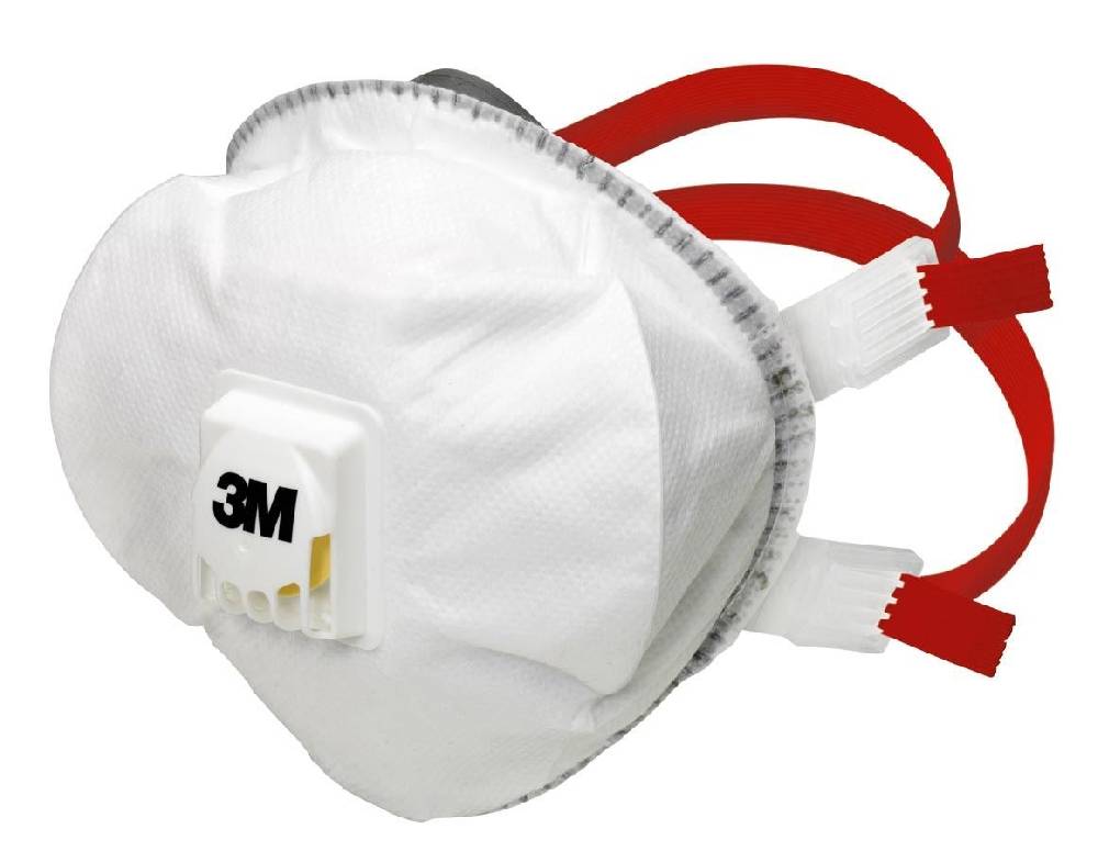 Strauss 3M Atemschutzmaske 8835, FFP3 R D, 5 Stk Letzte 3 Tage