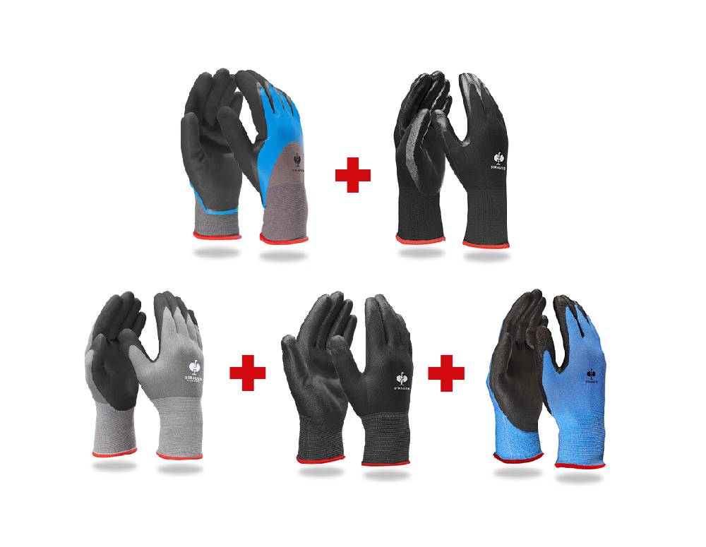 Strauss Handschuh-Profi-Set KFZ II 50% Rabatt mit kostenlosem Versand