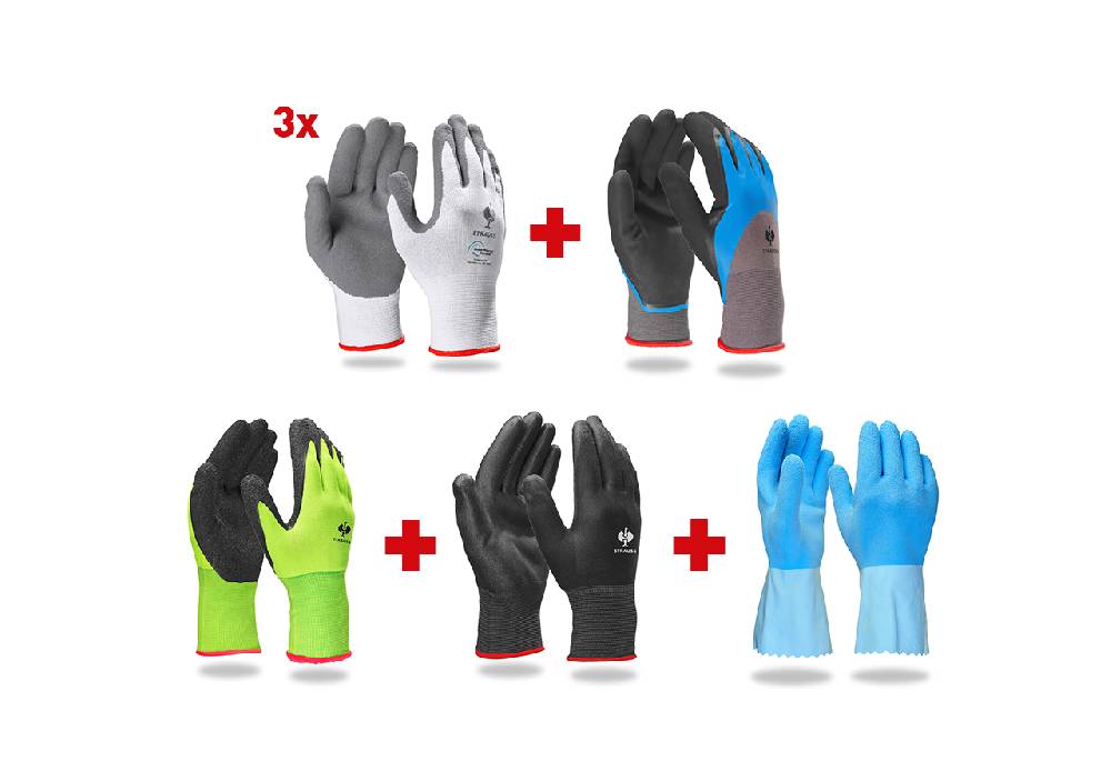 Strauss Handschuh-Profi-Set Sanitär II Vatertagsangebot