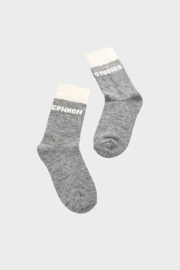 Studio Copenhagen CPH WOOL SOCKS 2 wool mix light grey Online
