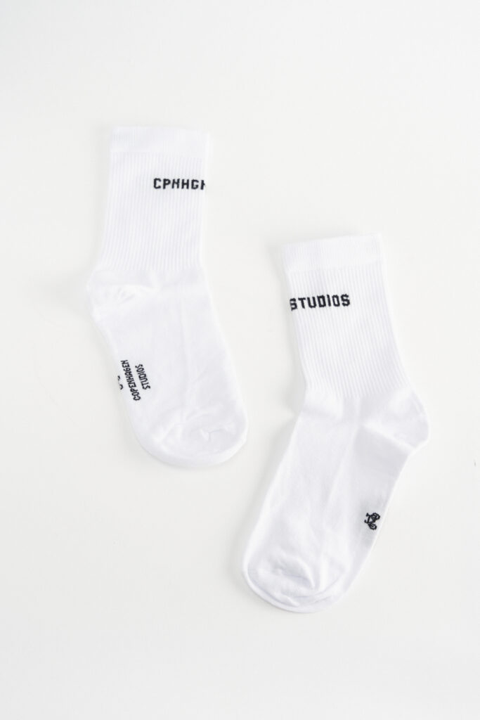 Studio Copenhagen CPH SOCKS 1 cotton blend white Outlet