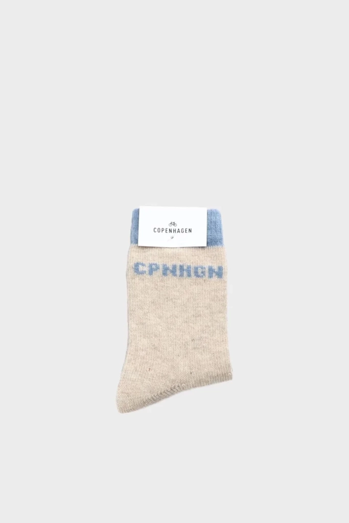 Studio Copenhagen CPH WOOL SOCKS 2 wool mix light beige Kostenloser Versand